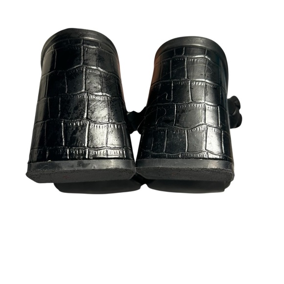 Jenn Ardor Womens Black Braided Chunky Heeled Sandals Sz 8 - Picture 7 of 11